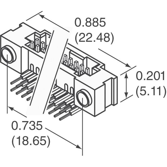 87402-110LF Amphenol ICC (FCI)  Headers Male Pins